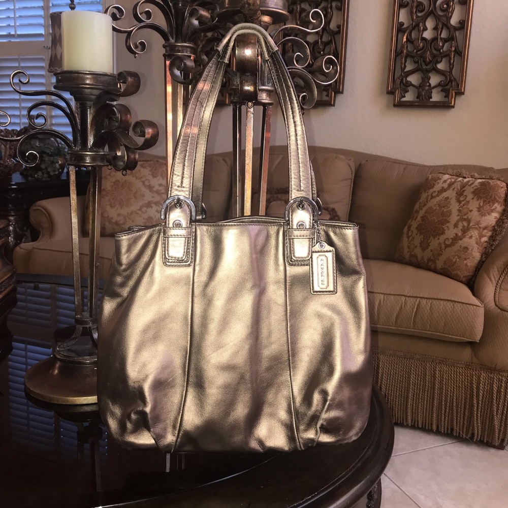 ~Sold eBay~ Authentic Coach Soho North South Tote